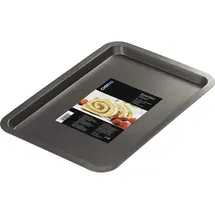 Chef Aid Antihaft-Backblech aus Karbonstahl – Vielseitiges Ofenblech für Pizza, Gebäck, Fleisch & Gemüse – Kühlschrank- & Gefrierschrankgeeignet – 43 x 29 cm – Schwarz