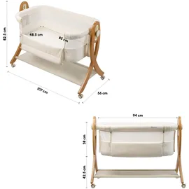 BabyGO Beistellbett SidebySide,
