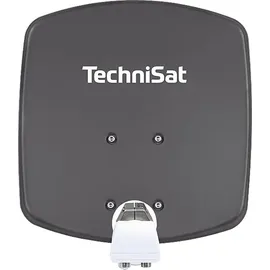 TechniSat DigiDish 33 schiefergrau + Twin LNB