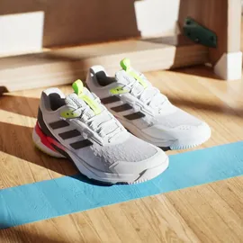 adidas Crazyflight 6 Herren Cloud White/Aurora Met./Semi Lucid Red 43 1/3