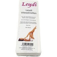 100 Leydi Vliesstreifen für die Haarentfernung mit Zuckerpaste & Warmwachs