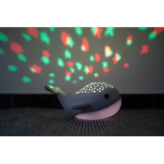 MegaLight LED Willy Whale Nachtlicht mit Sternprojektor und Akku