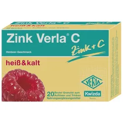 ZINK VERLA C 5 mg Granulat Himbeer