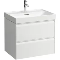 Laufen MEDA Waschtischunterbau, 2 Schubladen, inklusive Ordnungssystem, zu H810114,