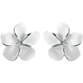 Elli Ohrstecker Frangipani Blüte weiß 304821112 onesize