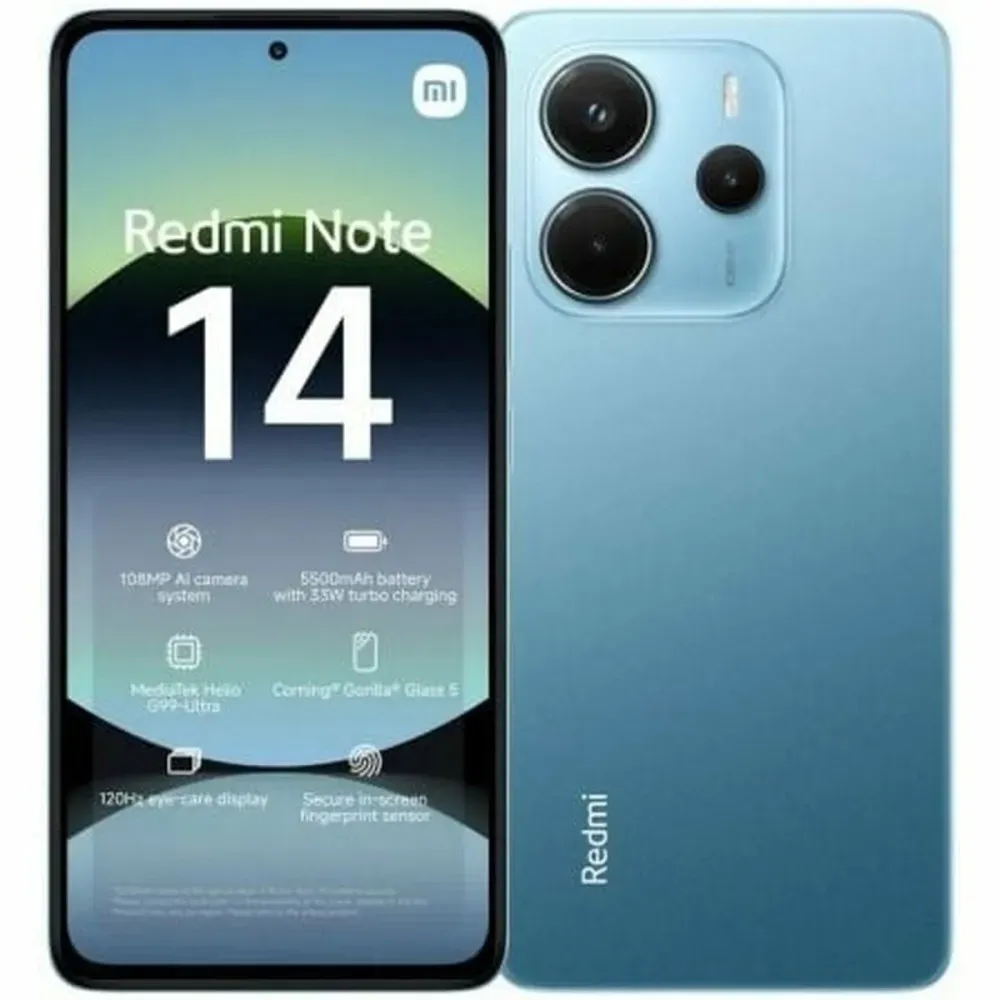 Smartphone Xiaomi MZB0IZFEU Octa Core 6 GB RAM 128 GB Blau