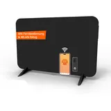 könighaus infrarot Infrarotheizung Smart Dual' schwarz 450 W
