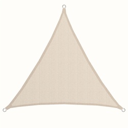 UPF50+ UV Sonnensegel 2x2x2 Polyester Dreieck Wasserabweisend Garten Segel Beige