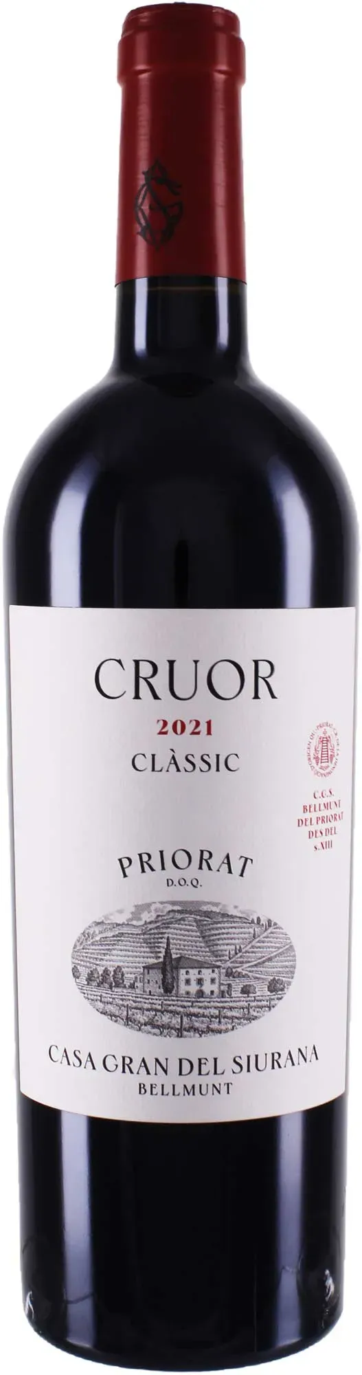 Casa Gran del Siurana 2021 Casa Gran del Siurana Cruor 2022 Cabernet Sauvignon,Garnacha,Samso,Syrah Spanien