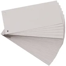 Exacompta Trennstreifen 10,5 x 24 cm Grau 100 St.