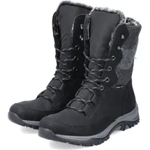 Rieker M9643-01 Damen Schwarz/Grau 41