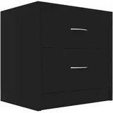 vidaXL Nachtschrank 40 x 30 x 40 cm Schwarz