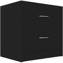 vidaXL Nachtschrank 40 x 30 x 40 cm Schwarz