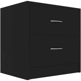 vidaXL Nachtschrank 40 x 30 x 40 cm Schwarz