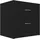 vidaXL Nachtschrank 40 x 30 x 40 cm Schwarz