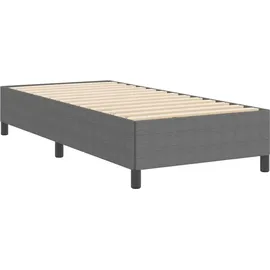 vidaXL Boxspringbett 100 x 200 cm Hellgrau