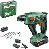 Bosch Home and Garden Uneo Maxx Akku-Bohrhammer inkl. Akku inkl. Ladegerät AL 18V-20 u. Koffer + 2.0Ah (060395230L)