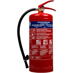 SMARTWARES ABC Pulverlöscher, 6 kg - rot