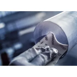 Günzburger Aluminium-Stehleiter mit Rollen 2 x 3 Stufen (41206)