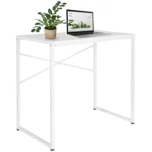 HJH Office Schreibtisch Easy Up H I Weiß