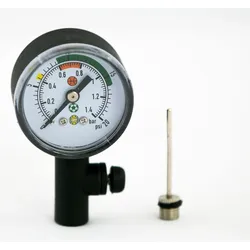 Manometer mit integrierter Nadel EINHEITSGRÖSSE