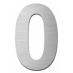 Hausnummern serafini Edelstahl (Ausführung: - Bindestrich)