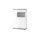 Höffner Highboard ¦ weiß ¦ Maße (cm): B: 92 H: 141 T: 40.0