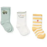 Little Dutch Socken 3er-Set grün/gelb/weiß gr. 17 - 19 | Little Dutch