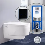 Geberit AquaClean Mera Classic Komplett-SET Dusch-WC mit neeos Vorwandelement,, 146200111+16746BM#SET, Classic