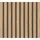 A.S. Création Holzpaneele selbstklebend 0,52 x 2,5 m 3D Tapete Beige/Braun 34193