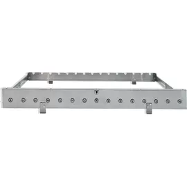 Grillpeter Drehspieß Ø 80 cm Edelstahl silber