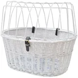 Aumüller Fahrradkorb Tierkorb Weiß