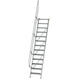 Günzburger MUNK Aluminium-Treppe Stufen 60° 13 Stufen