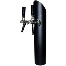 ich-zapfe Schanksäule, Modell Black Tower, 2-leitig