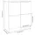 vidaXL Sideboard Weiß 60x30x70 cm Holzwerkstoff