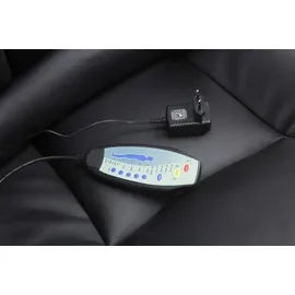 CLP Pacific Kunstleder mit Massagefunktion shwarz