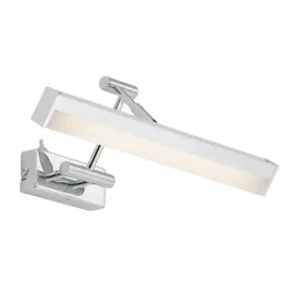 Briloner LED Bad- Spiegellampe mit Schalter verstellbar Chrom 37cm