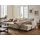 best mobilier Lisa Design Jake Wohnlandschaft U-Form, 7-Sitzer, mit Schlaffunktion und Bettkasten, aus Cord Beige