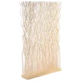 creedwood RAUMTEILER Beige, Naturmaterialien, 70x110x17 cm, Wohnzimmer, Raumteiler | Paravents, Raumteiler