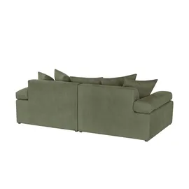 Smart Big Sofa Lionore ¦ grün ¦ Maße (cm): B: 242 H: 86 T: 121.0