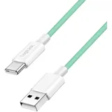 Logilink USB-C auf USB-A 1,5 m Grün