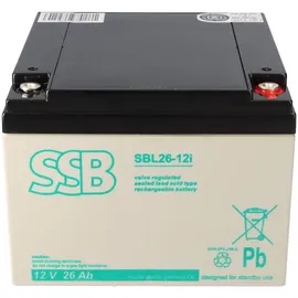 SSB Battery Blei Akku SBL 26-12i AGM 26000 mAh 1 St.