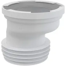 Alcaplast A991 exzentrischer WC Anschluß Stutzen DN 80-110 weiß