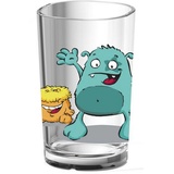 Emsa Kids Kinderglas, Türkis/Monster, 200ml