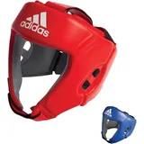 adidas IBA Boxing Head Guard - offizieller Wettkampfkopfschutz der IBA - rot - Gr. M