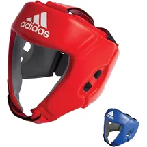 adidas IBA Boxing Head Guard - offizieller Wettkampfkopfschutz der IBA - rot - Gr. M