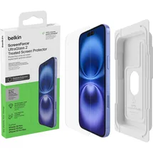 Belkin ScreenForce UltraGlass 2 Screen Protector für Apple iPhone 15 Plus (OVA132zz)