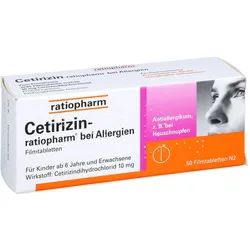 Cetirizin-ratiopharm bei Allergien