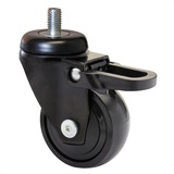 Wagner Möbel-Lenkrolle 3C-Serie Kugellager Tragkraft 50 kg Schwarz Ø 50 mm