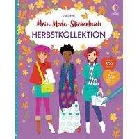 Usborne Verlag Mein Mode-Stickerbuch: Herbstkollektion